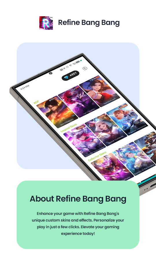 Refine Bang Bang custom skin apply